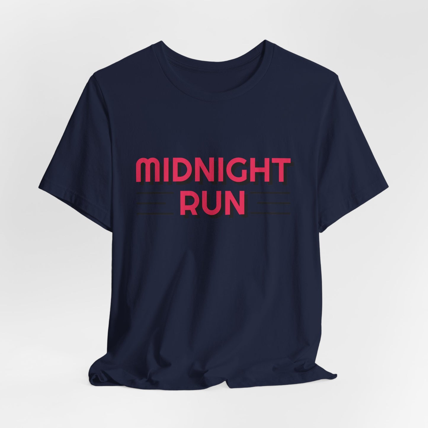 Midnight Run - Unisex Jersey Short Sleeve Tee by Track Legends