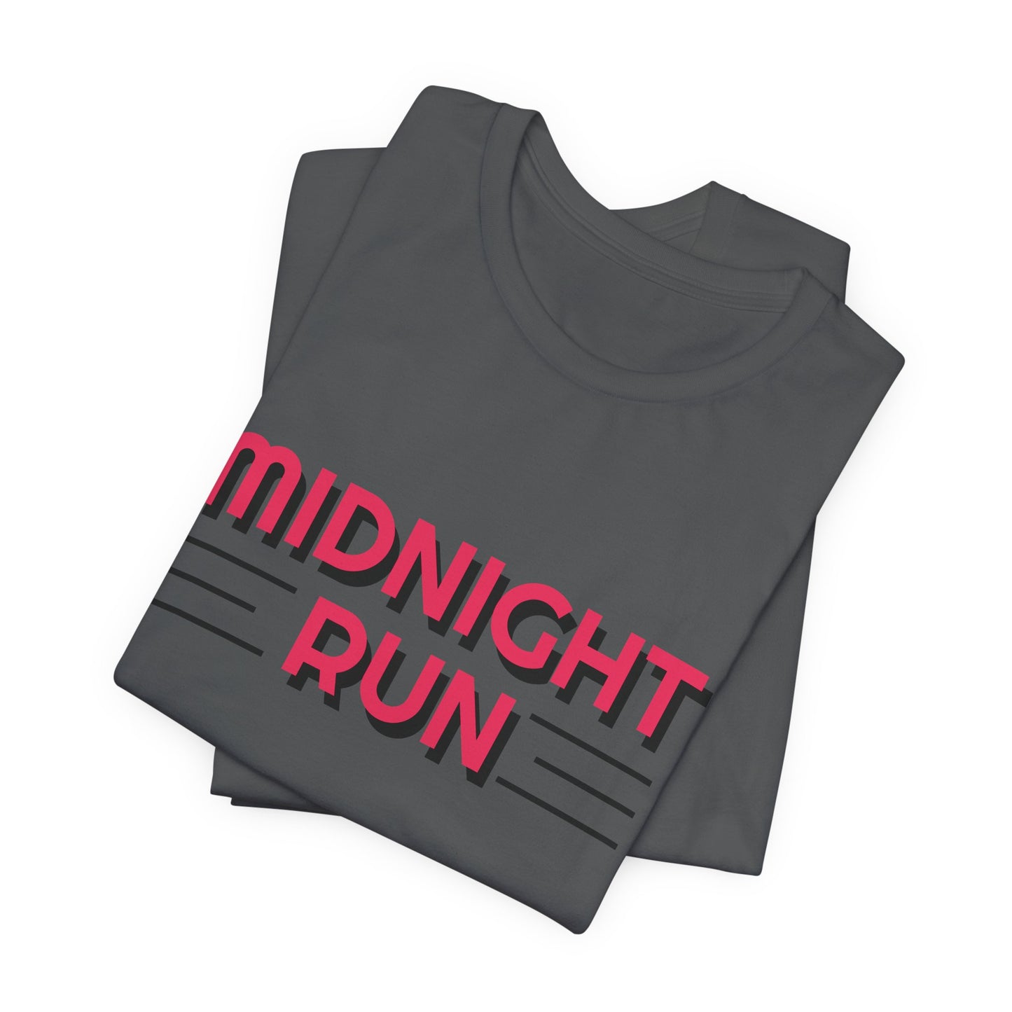 Midnight Run - Unisex Jersey Short Sleeve Tee by Track Legends