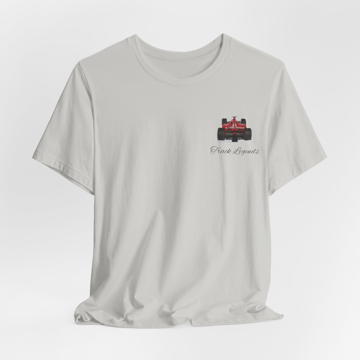 Track Legends - Red GP Car Formula Inspired Unisex Tee