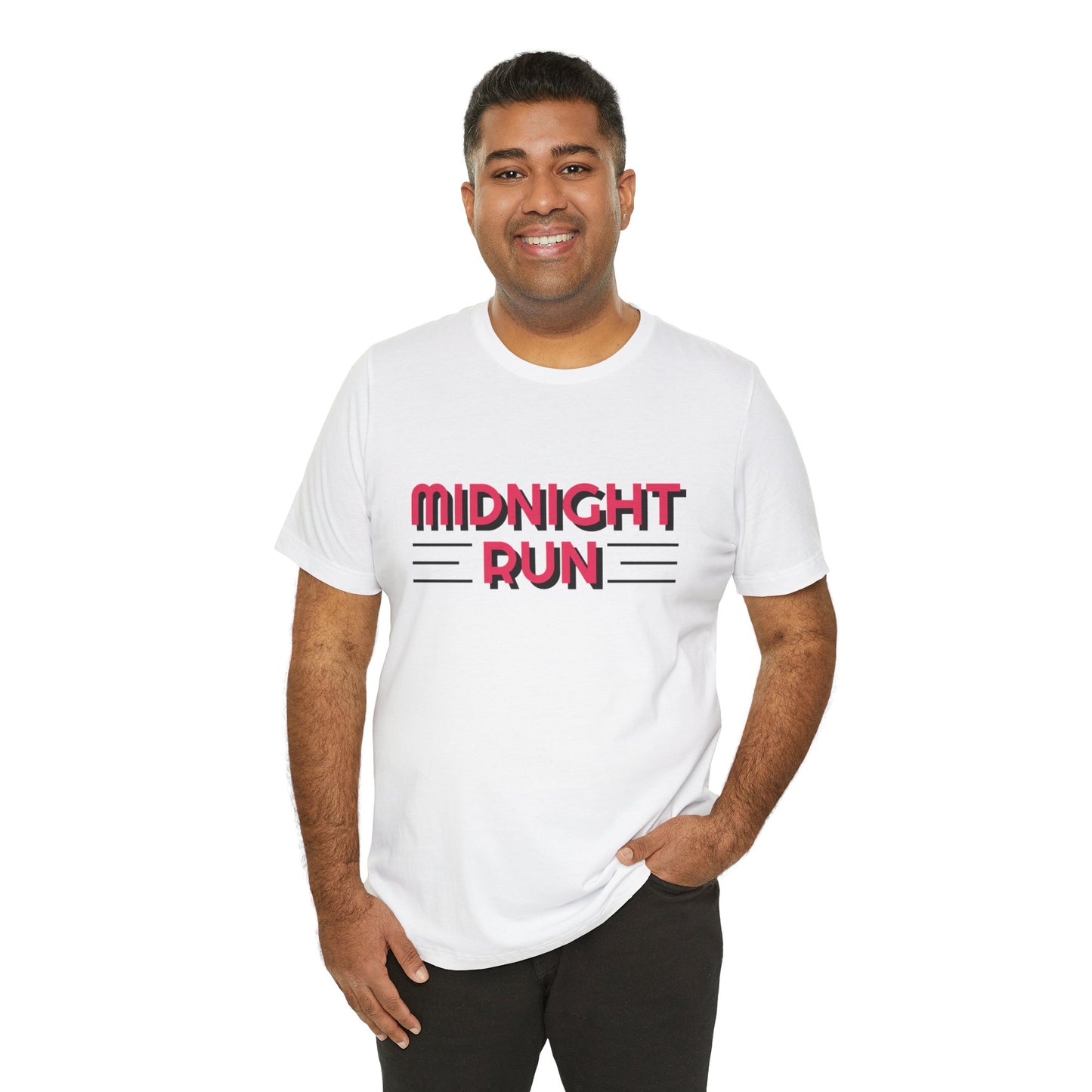 Midnight Run - Unisex Jersey Short Sleeve Tee by Track Legends