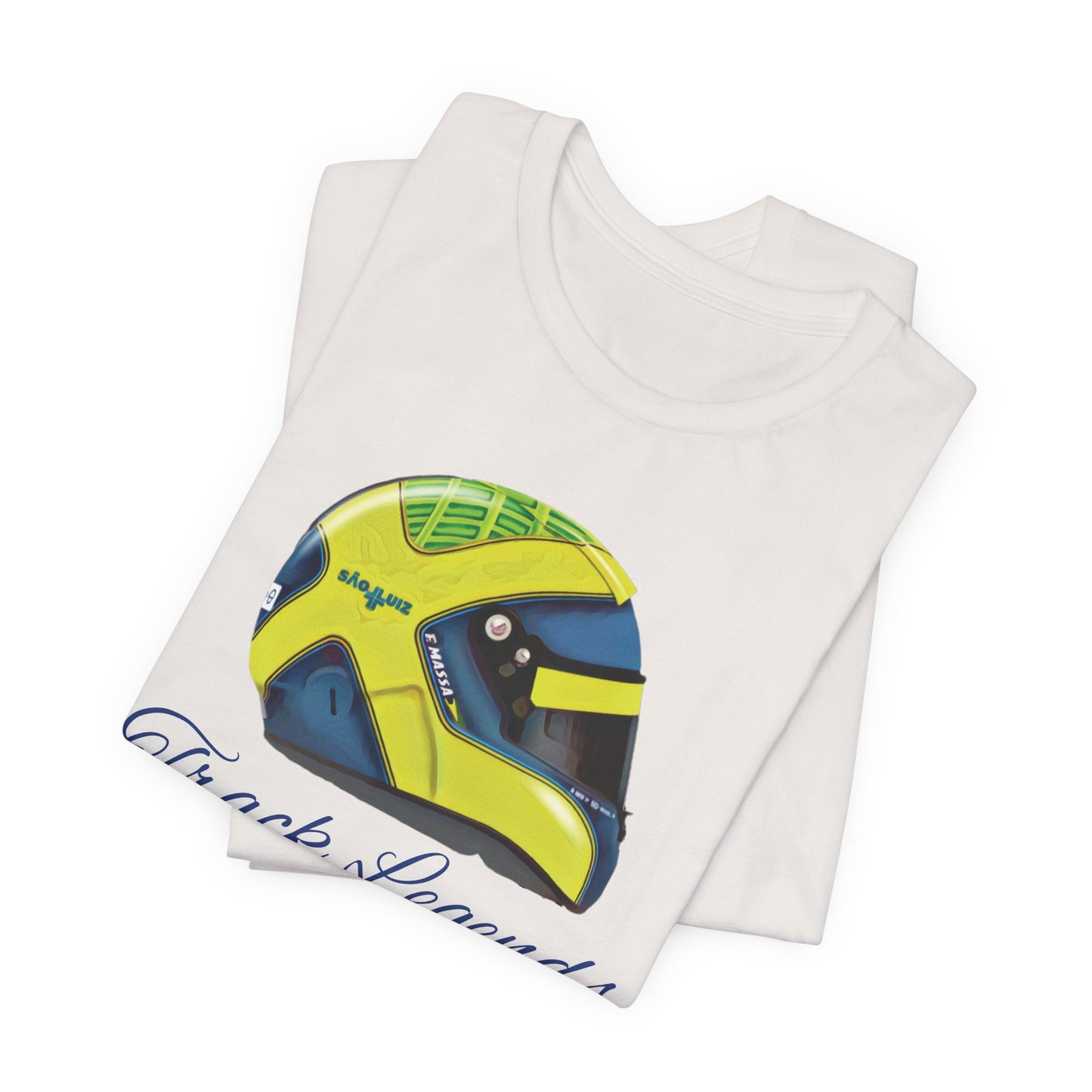 Massa Helmet Profile T-Shirt by Track Legends