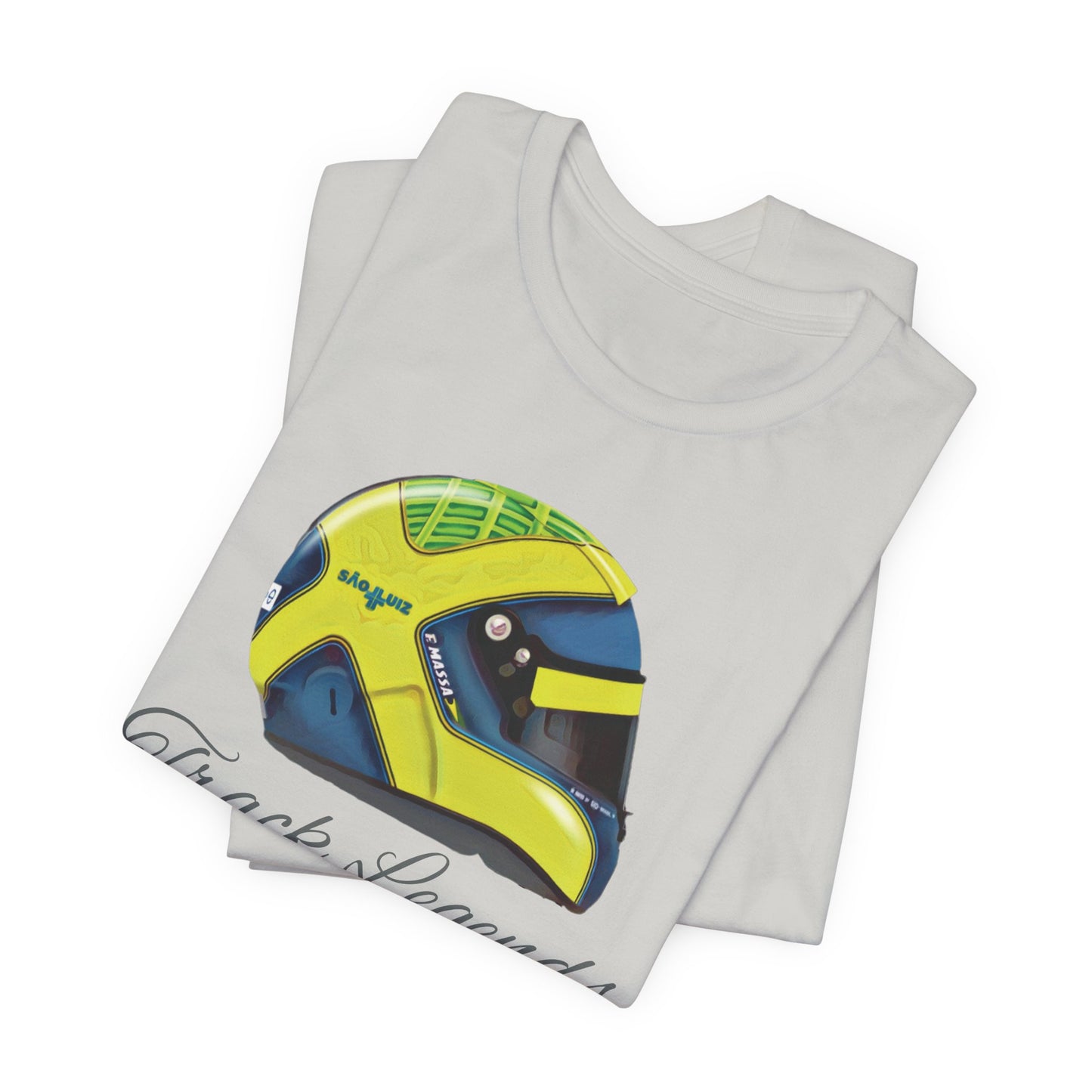 Massa Helmet Profile T-Shirt by Track Legends