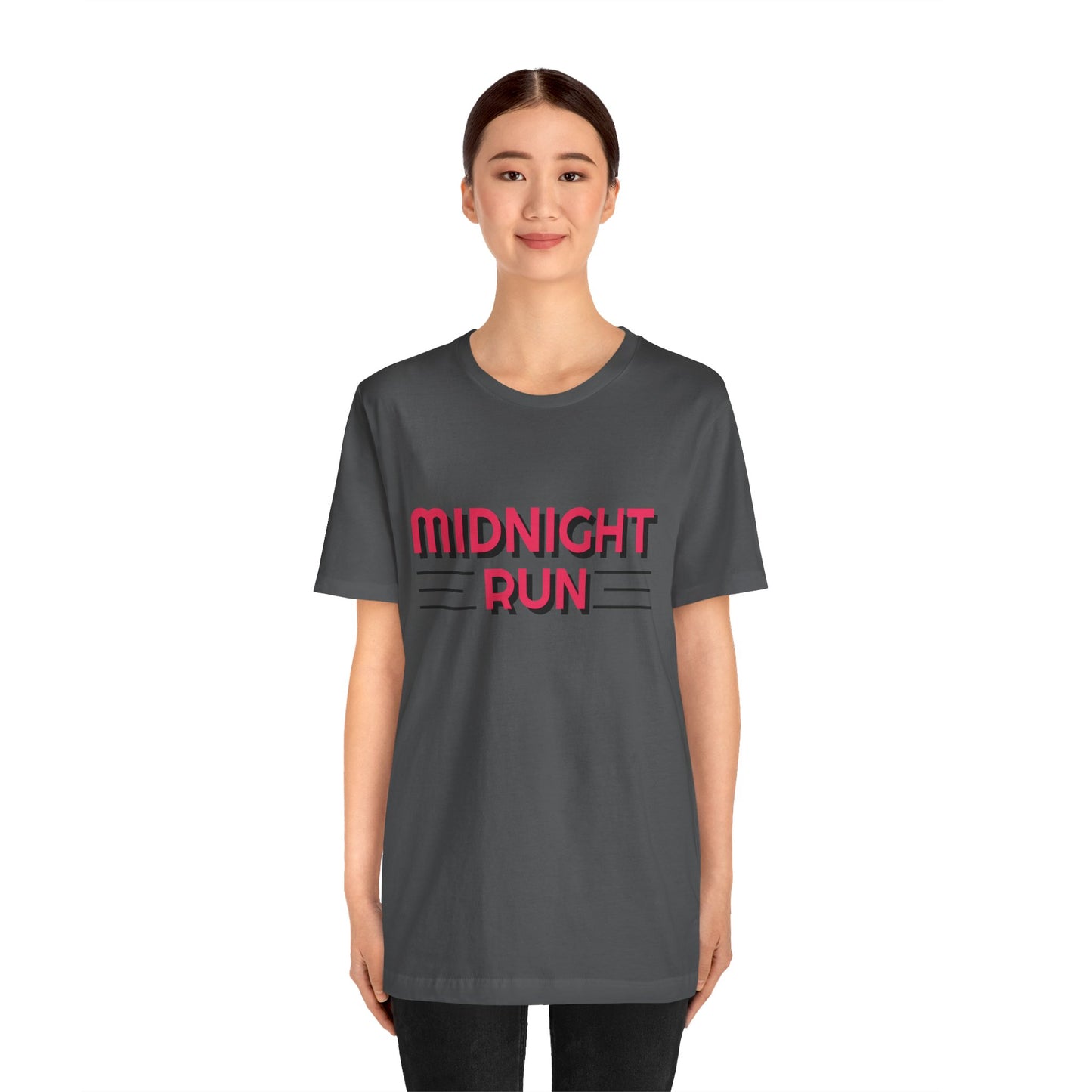 Midnight Run - Unisex Jersey Short Sleeve Tee by Track Legends