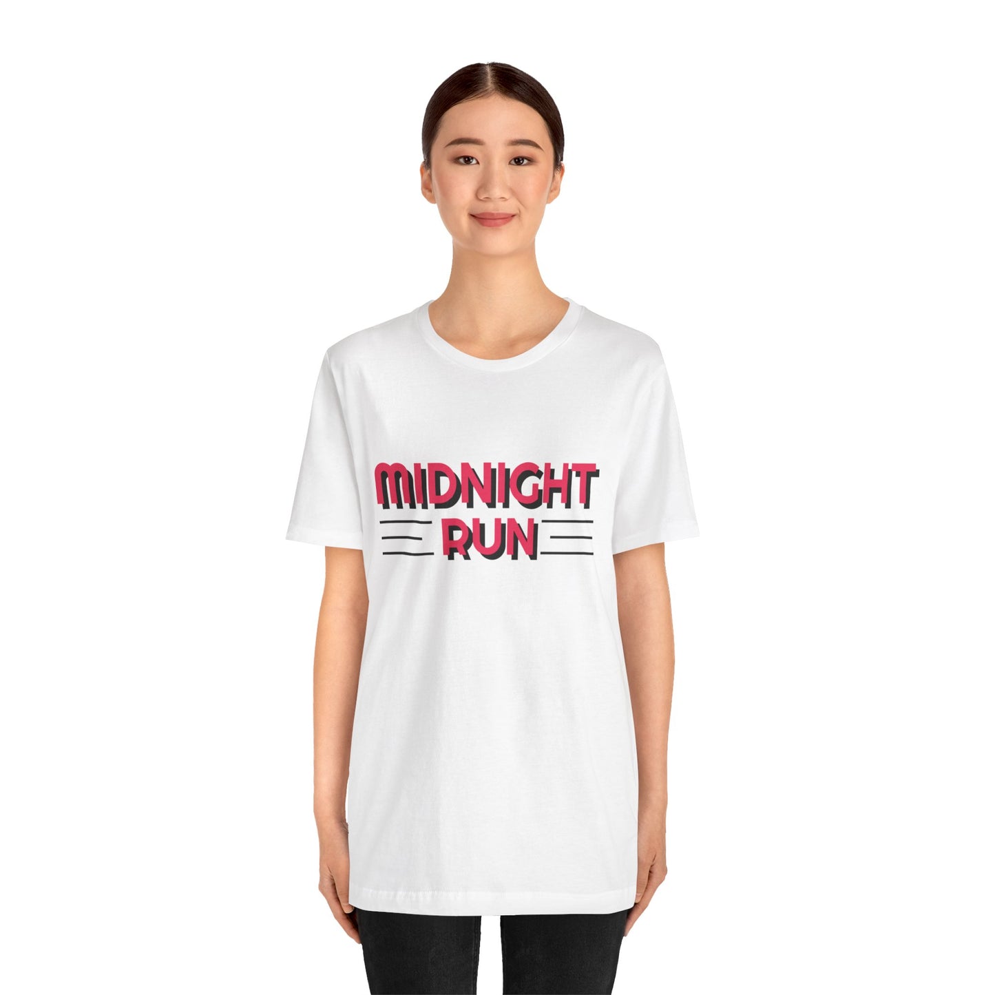 Midnight Run - Unisex Jersey Short Sleeve Tee by Track Legends