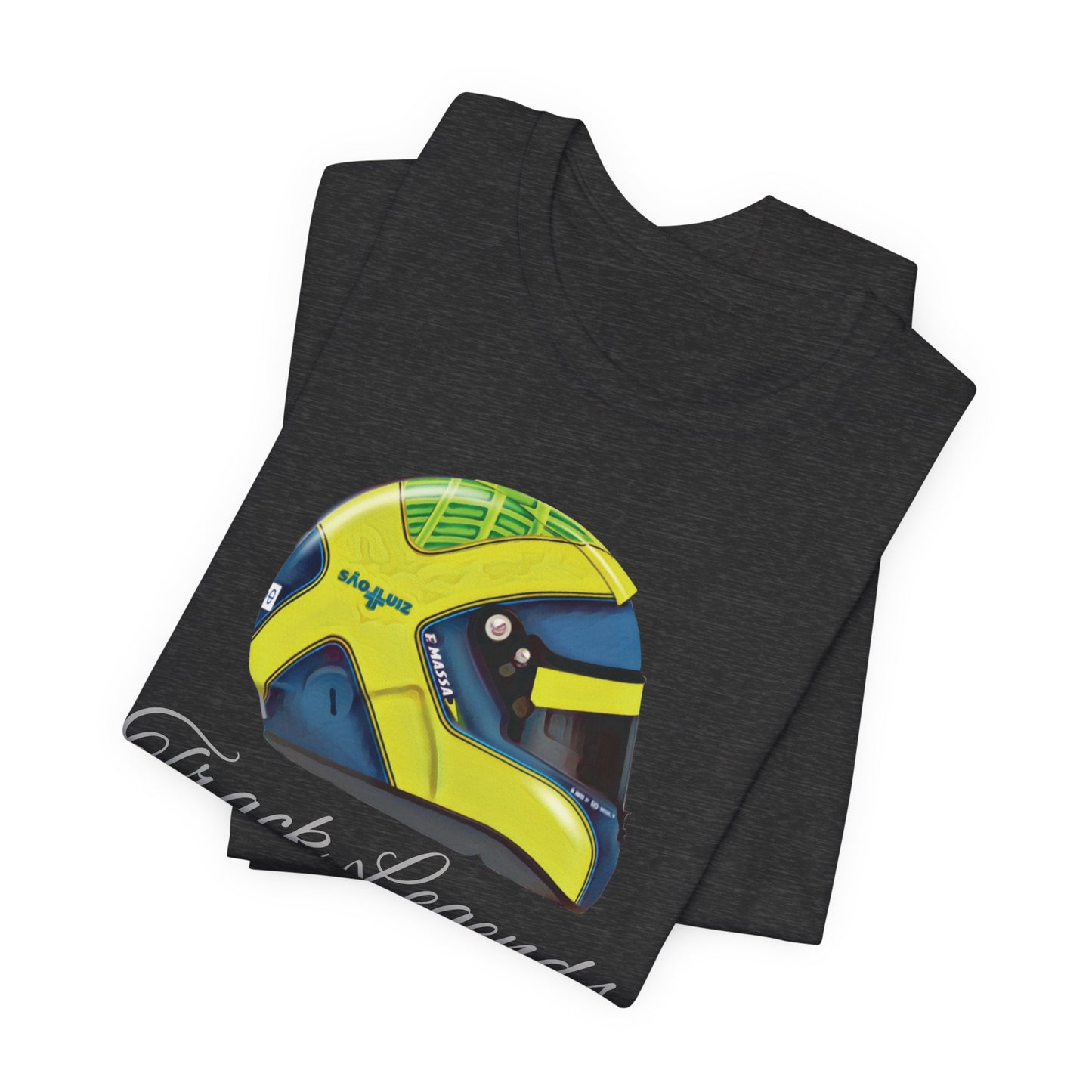 Massa Helmet Profile T-Shirt by Track Legends