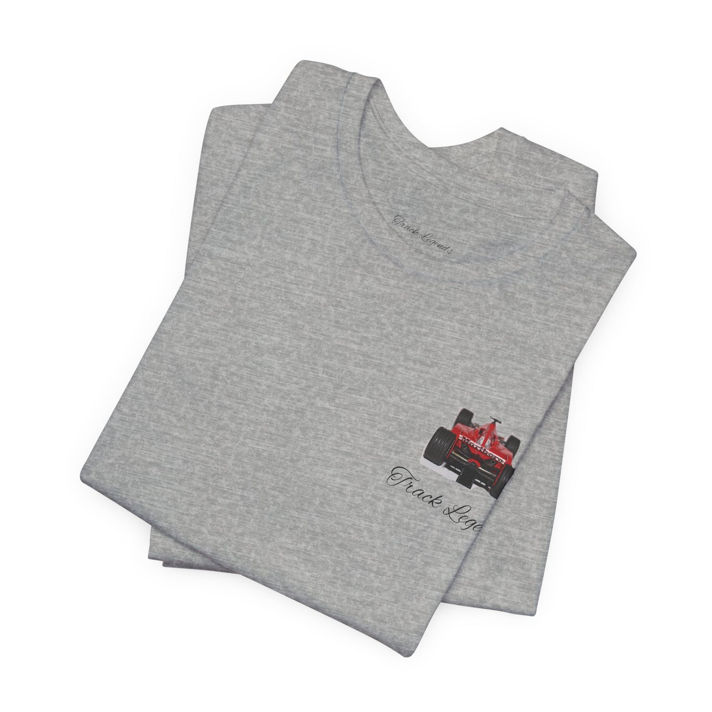 Track Legends - Red GP Car Formula Inspired Unisex Tee