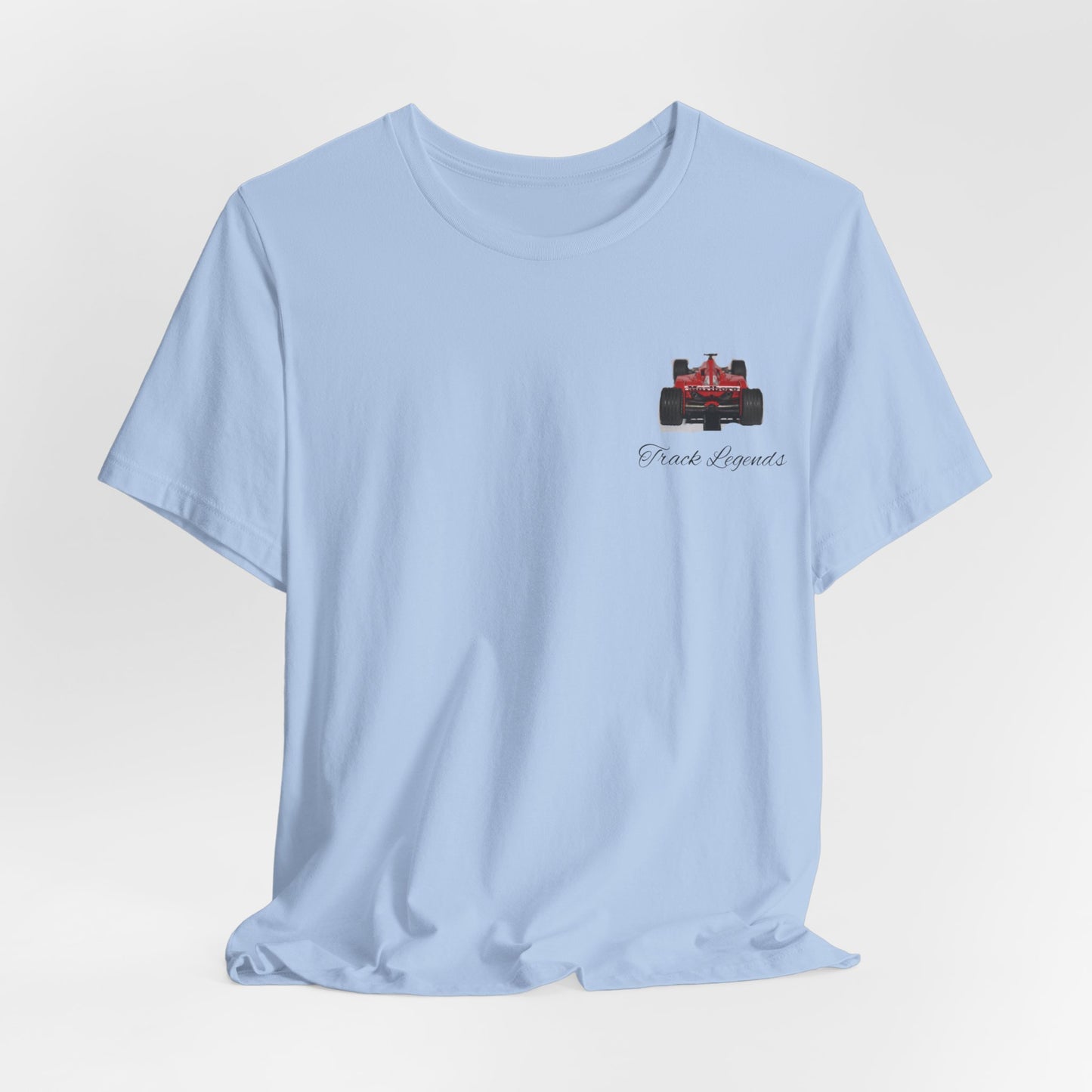 Track Legends - Red GP Car Formula Inspired Unisex Tee