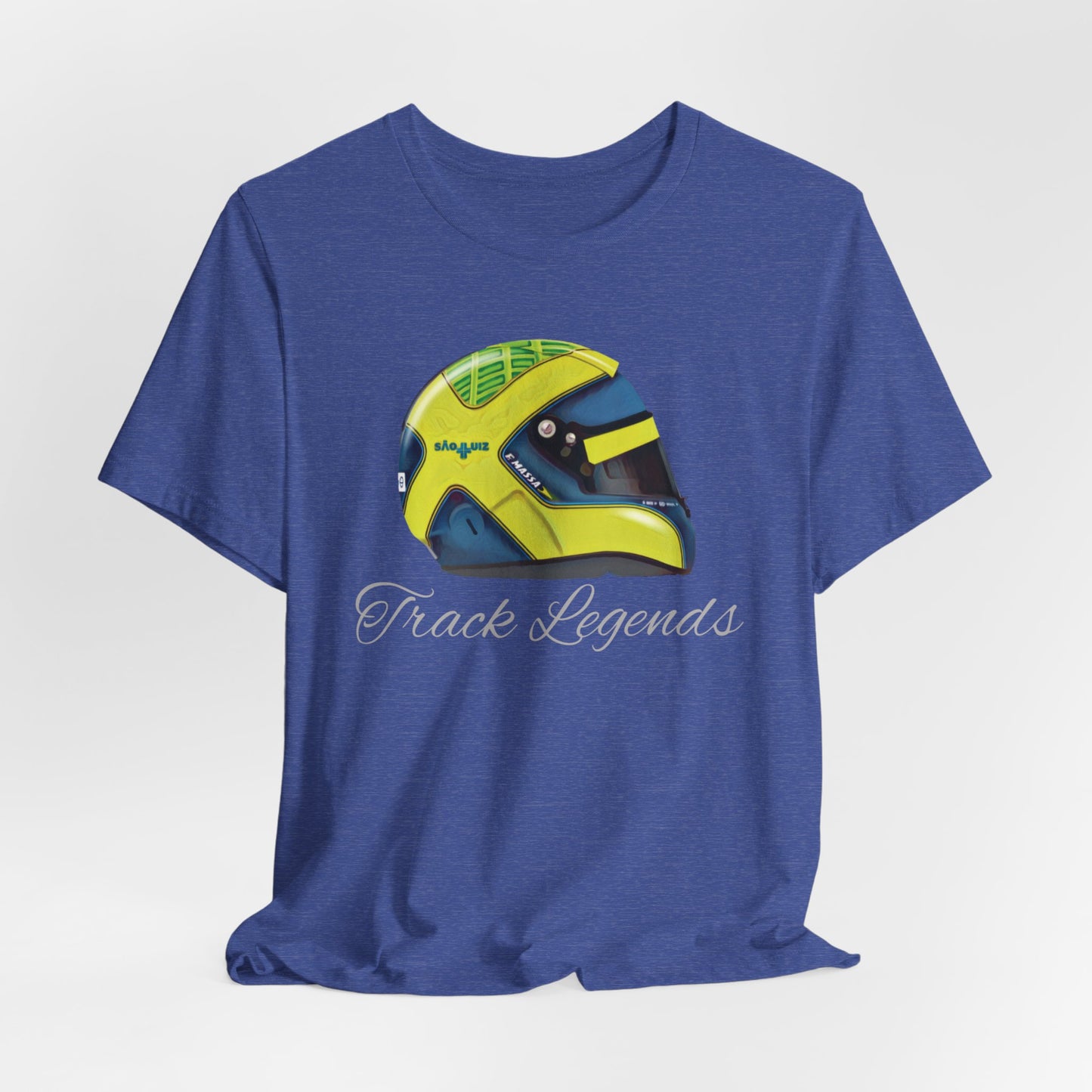 Massa Helmet Profile T-Shirt by Track Legends