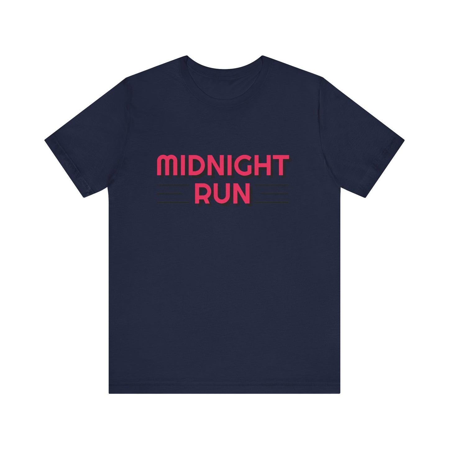 Midnight Run - Unisex Jersey Short Sleeve Tee by Track Legends