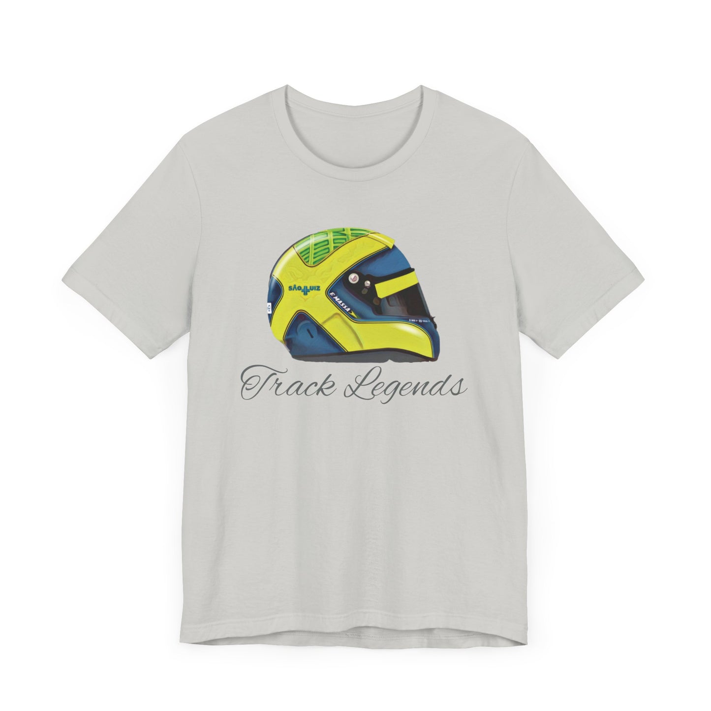 Massa Helmet Profile T-Shirt by Track Legends