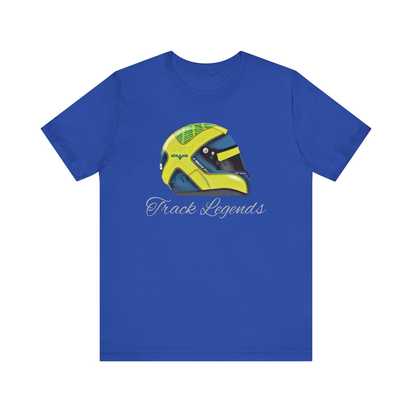 Massa Helmet Profile T-Shirt by Track Legends