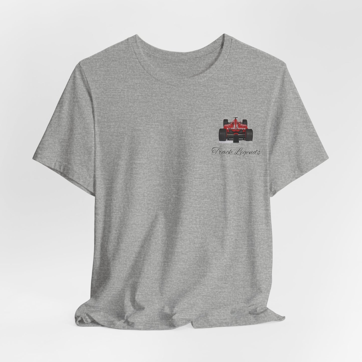 Track Legends - Red GP Car Formula Inspired Unisex Tee