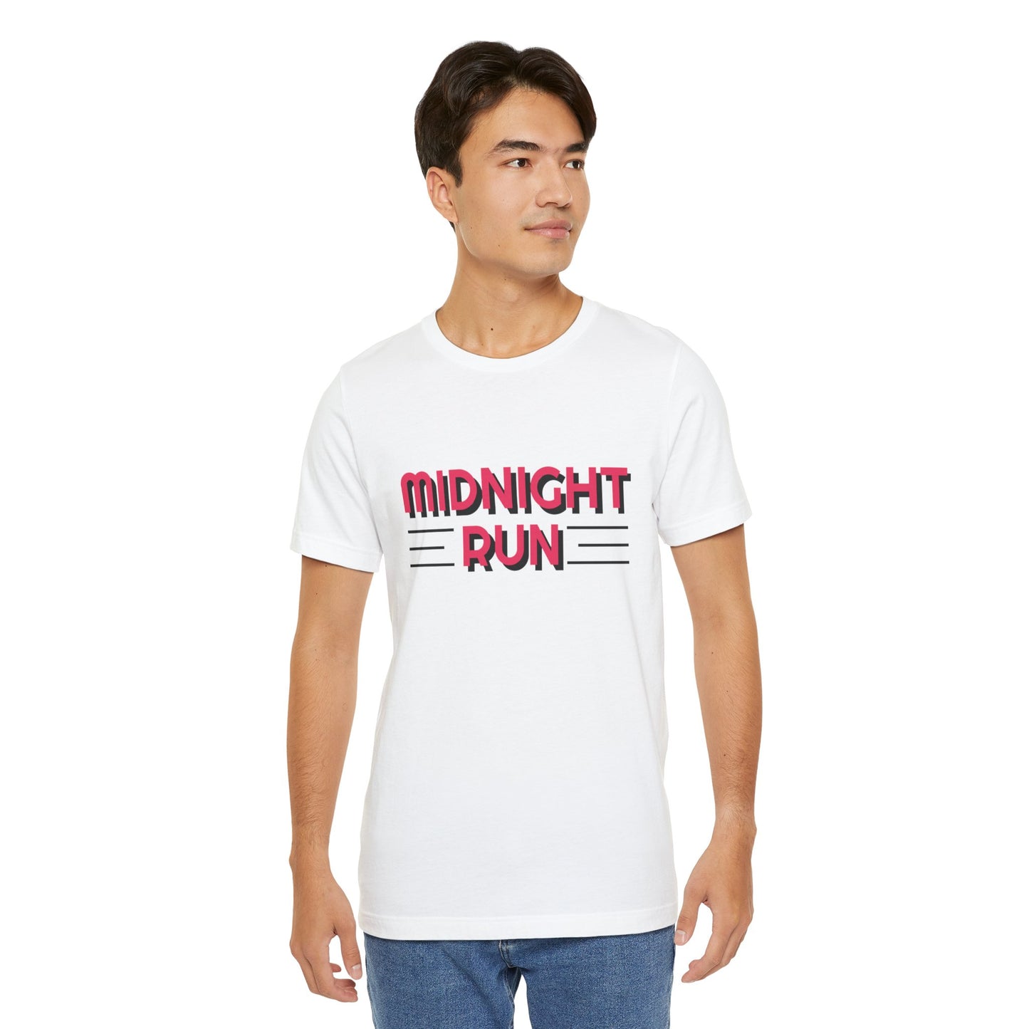 Midnight Run - Unisex Jersey Short Sleeve Tee by Track Legends