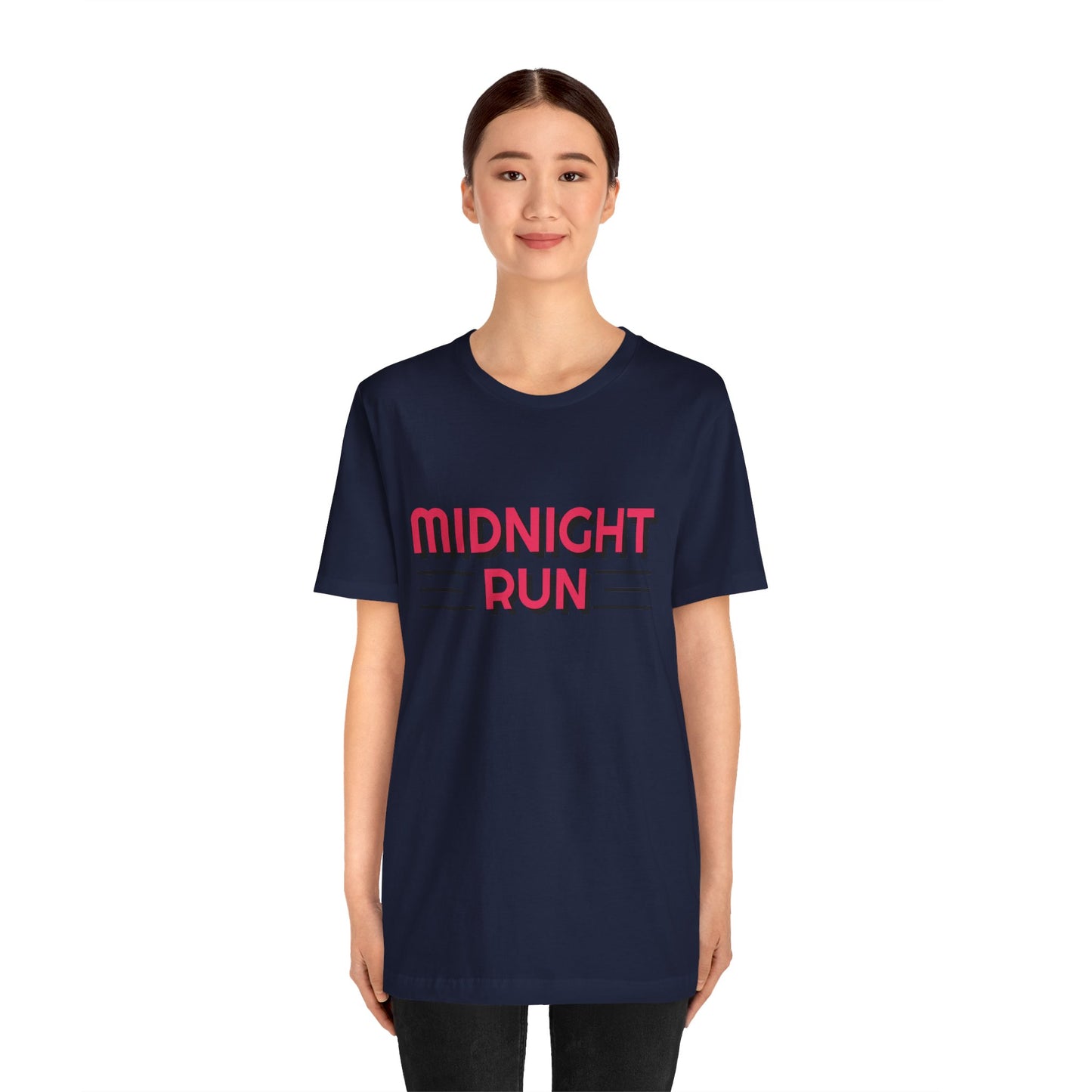 Midnight Run - Unisex Jersey Short Sleeve Tee by Track Legends