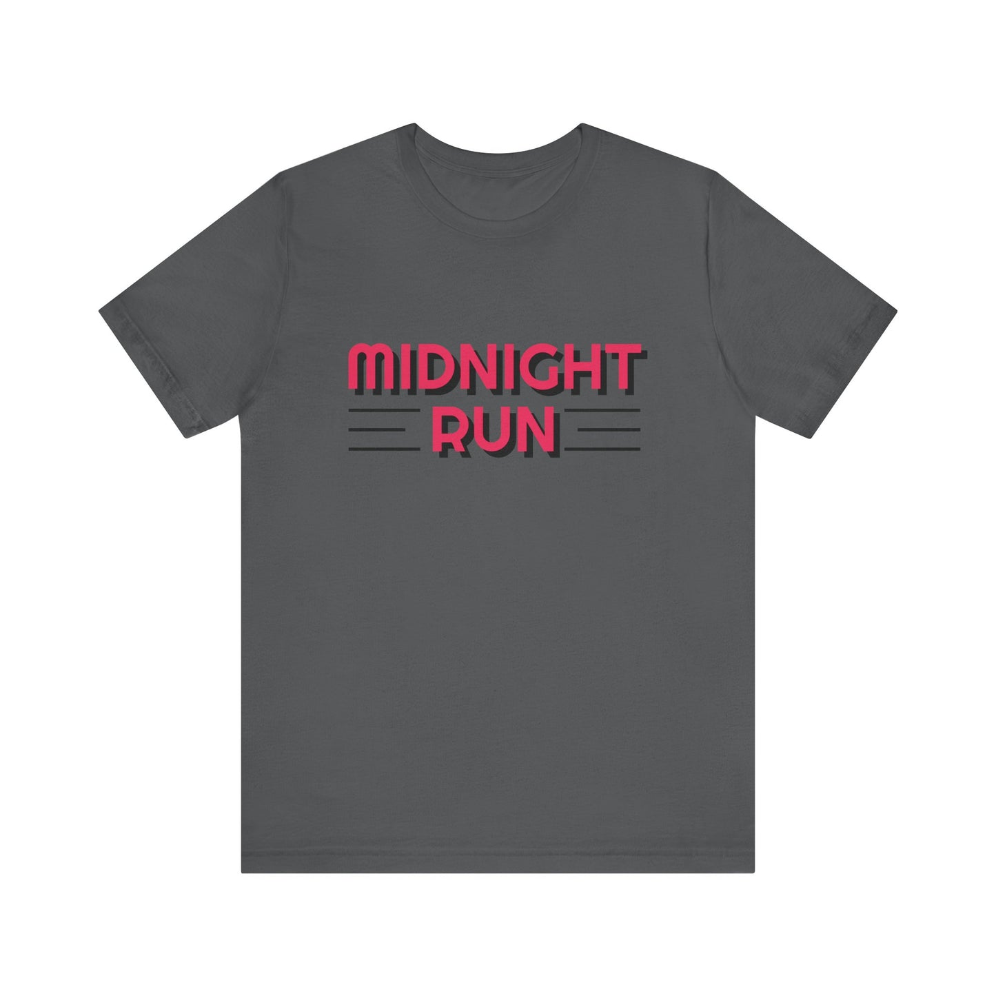 Midnight Run - Unisex Jersey Short Sleeve Tee by Track Legends