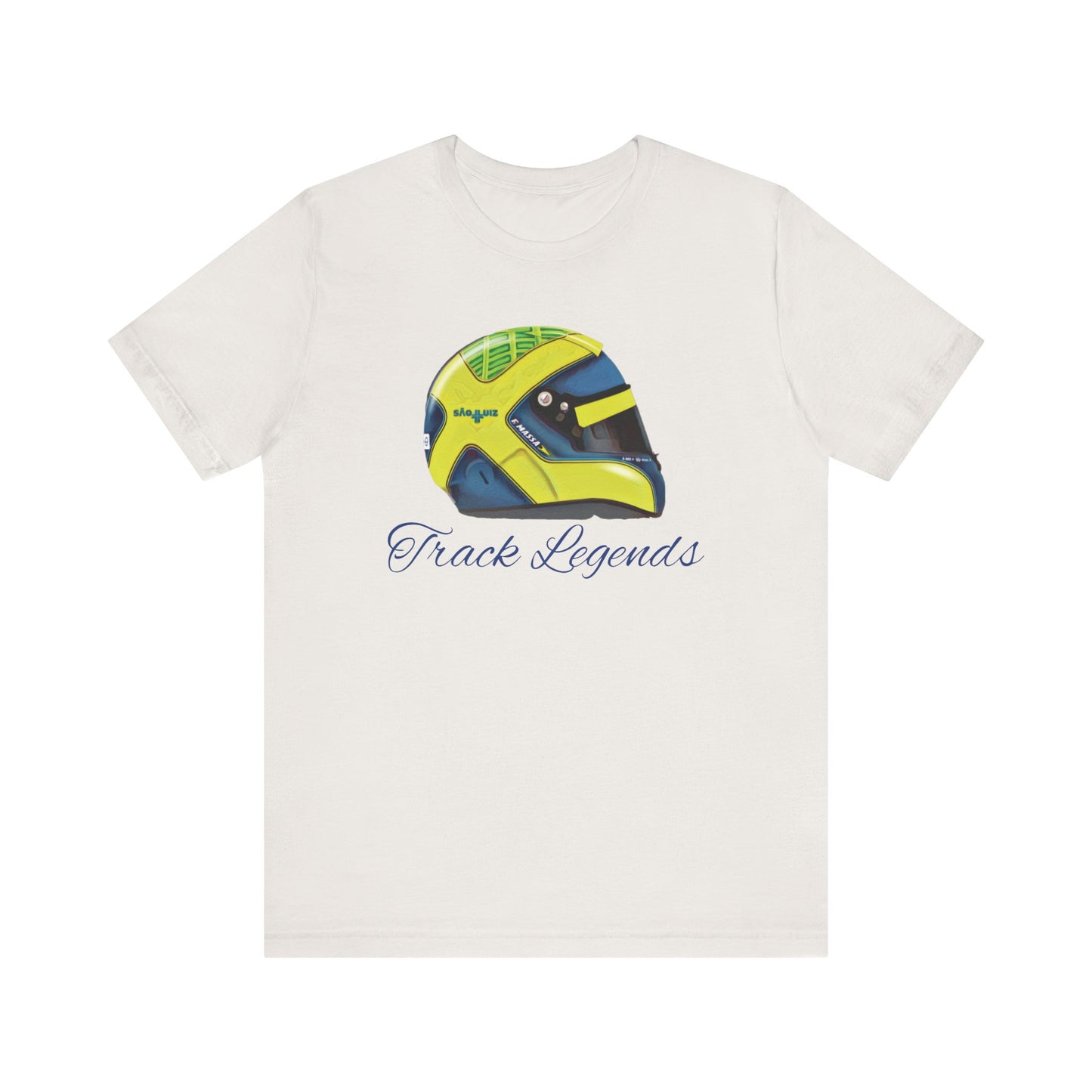 Massa Helmet Profile T-Shirt by Track Legends