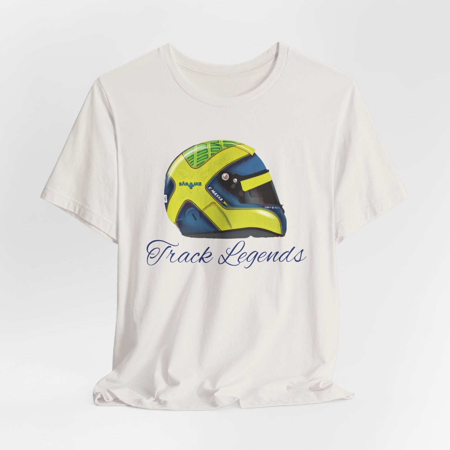 Massa Helmet Profile T-Shirt by Track Legends