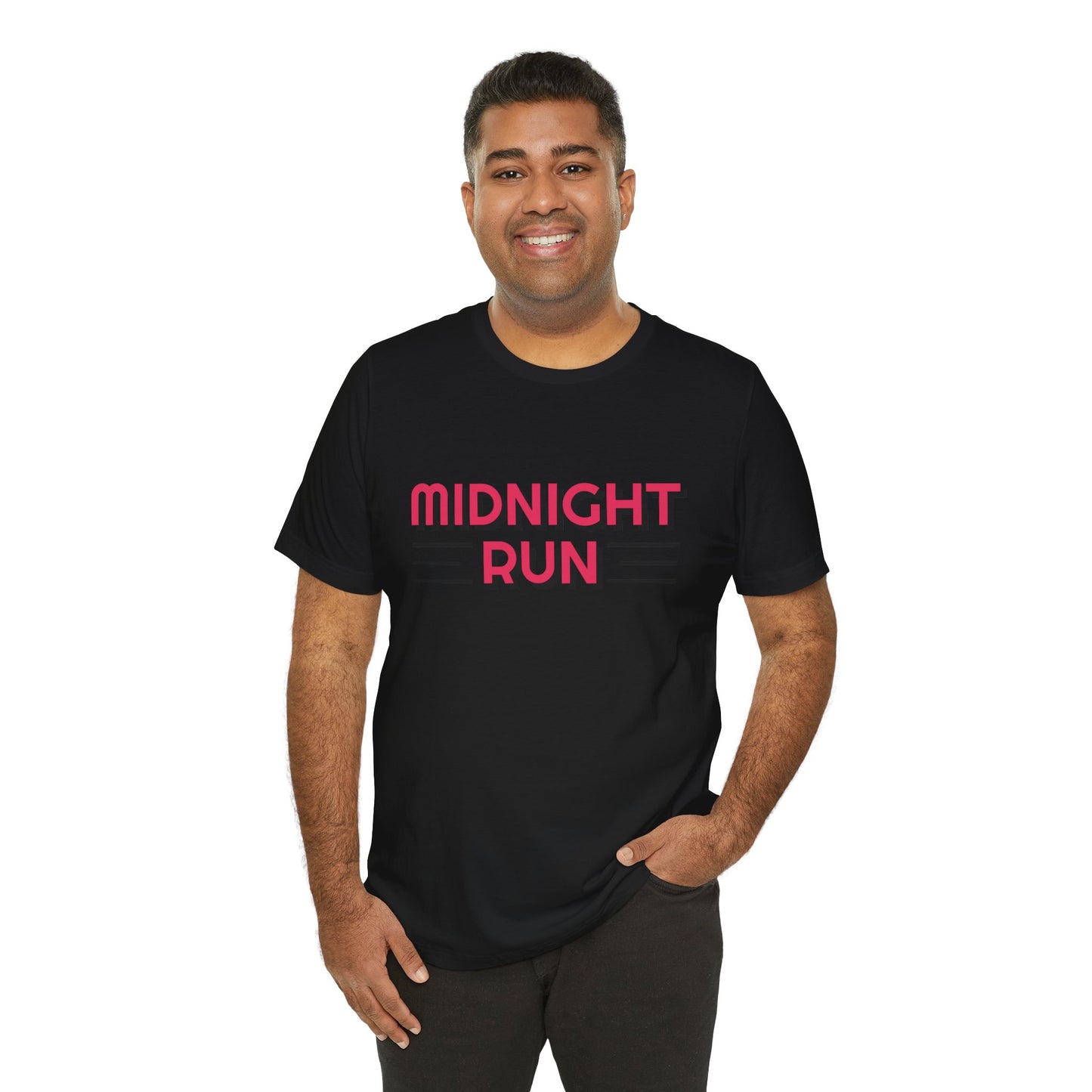 Midnight Run - Unisex Jersey Short Sleeve Tee by Track Legends