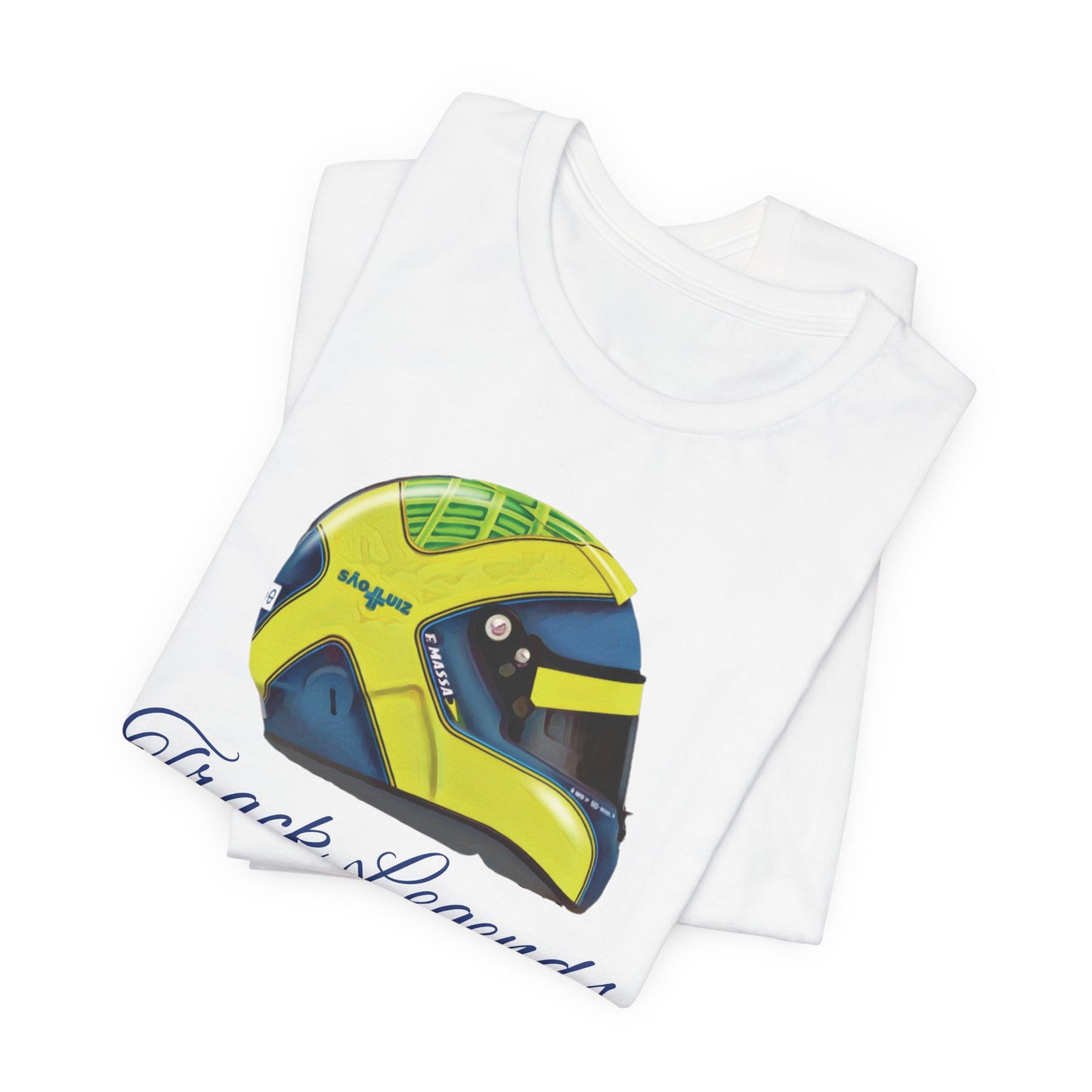 Massa Helmet Profile T-Shirt by Track Legends