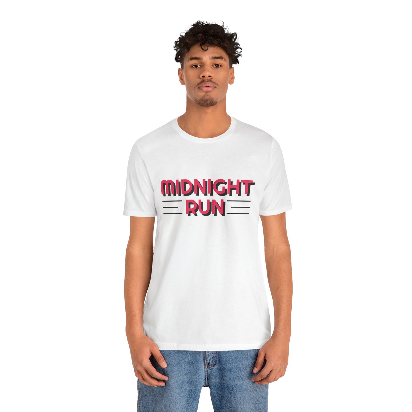 Midnight Run - Unisex Jersey Short Sleeve Tee by Track Legends