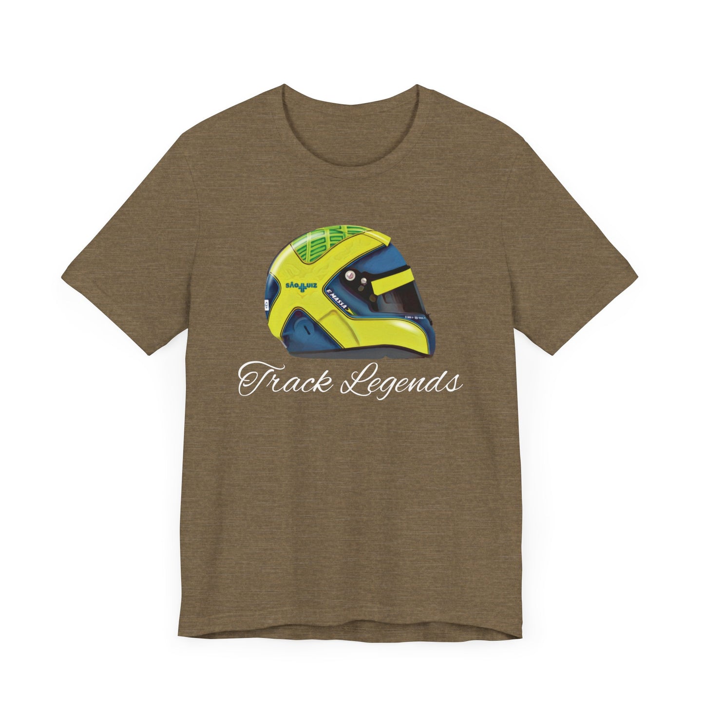 Massa Helmet Profile T-Shirt by Track Legends