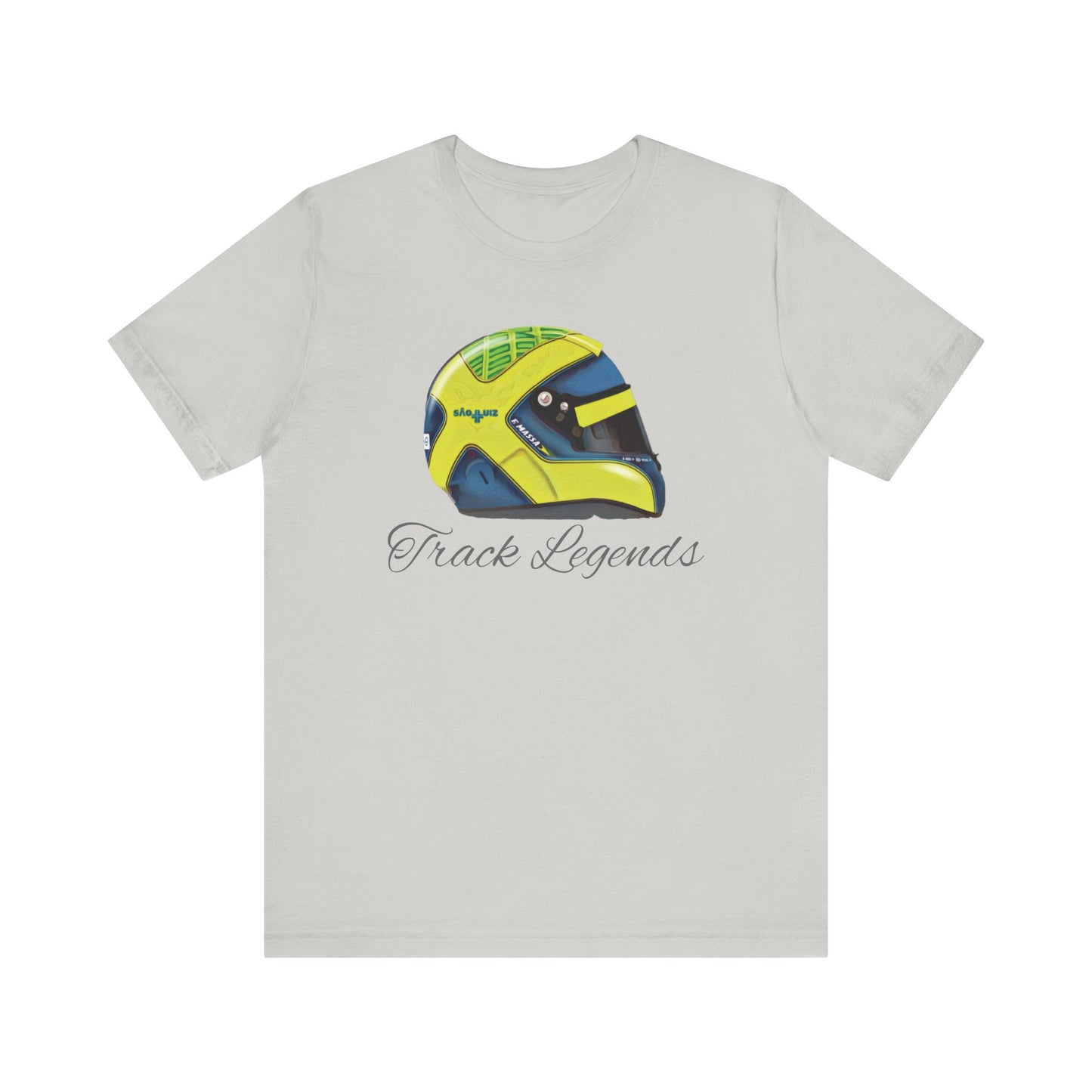 Massa Helmet Profile T-Shirt by Track Legends