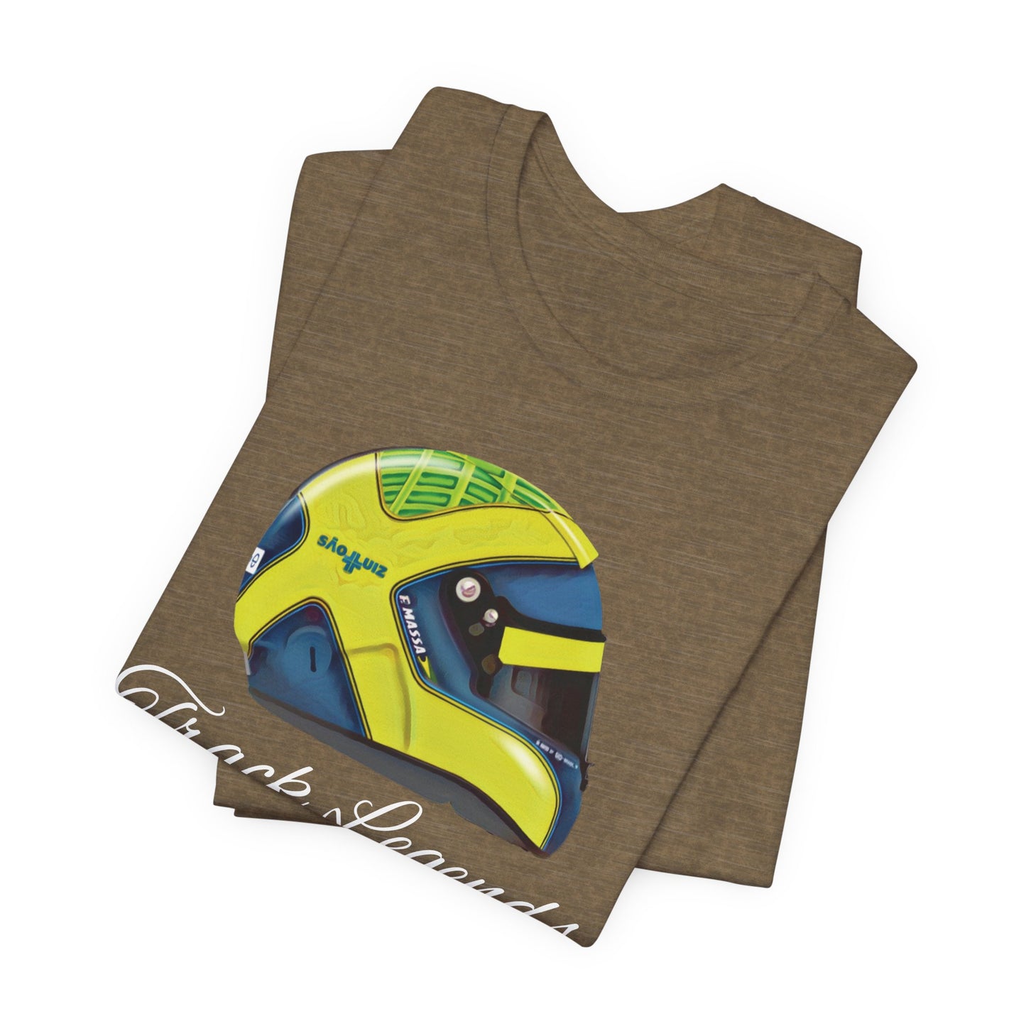 Massa Helmet Profile T-Shirt by Track Legends