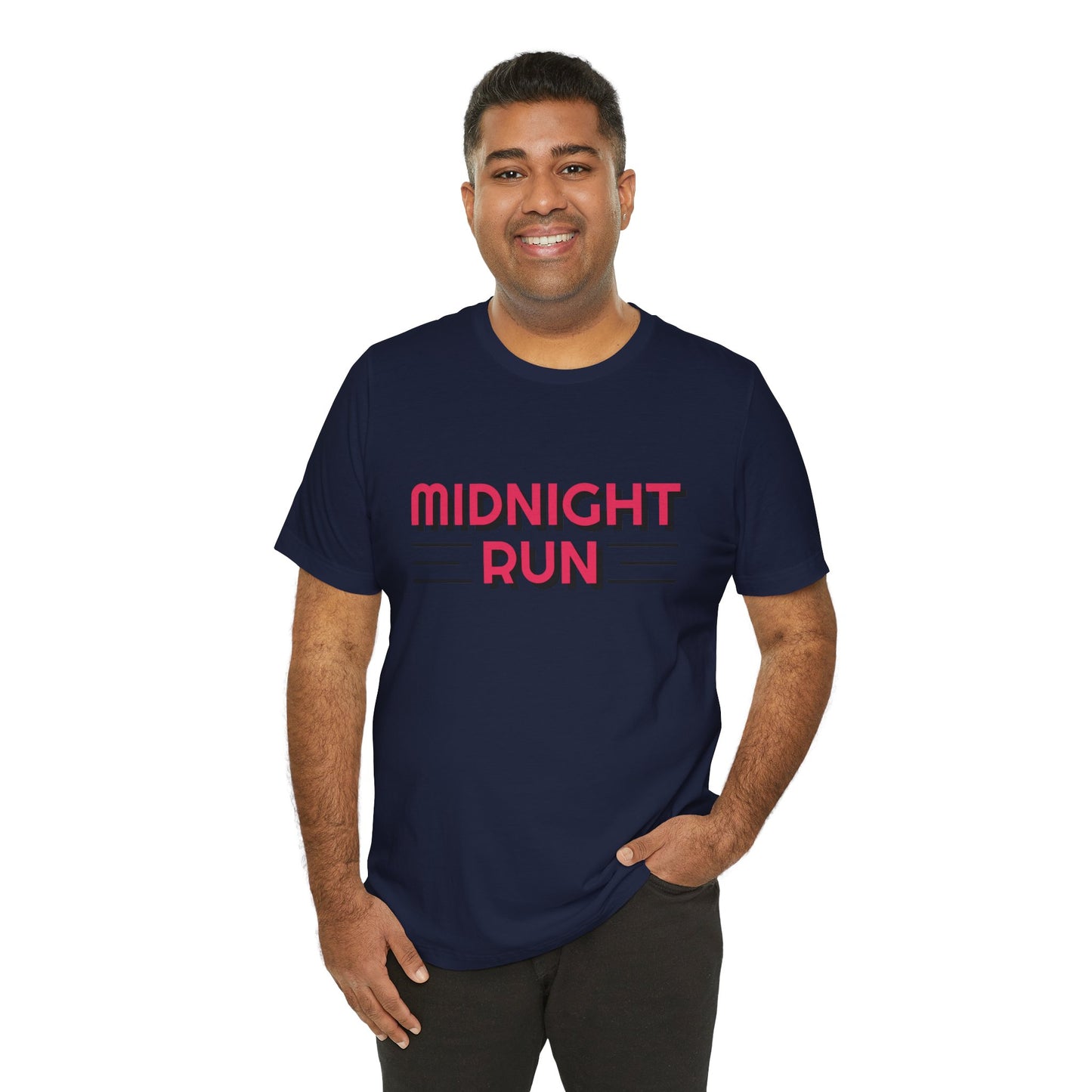 Midnight Run - Unisex Jersey Short Sleeve Tee by Track Legends