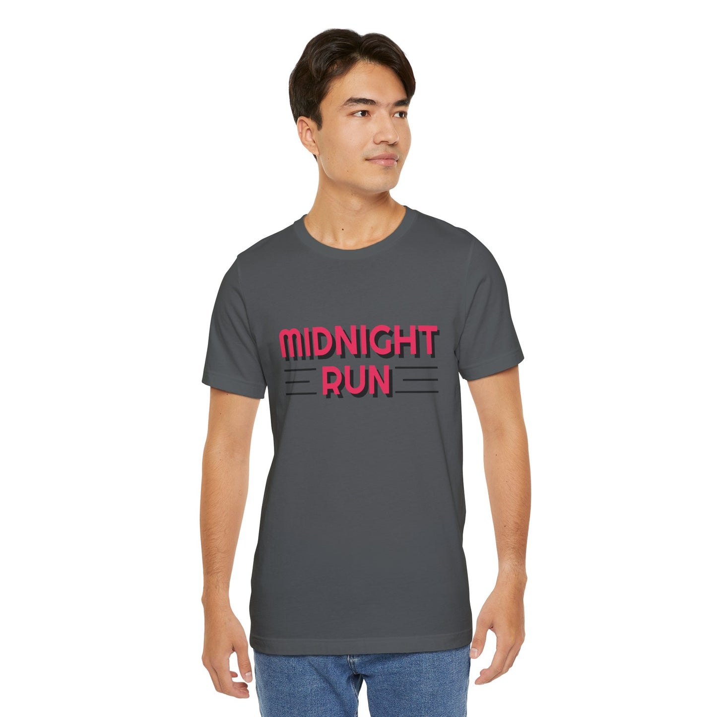 Midnight Run - Unisex Jersey Short Sleeve Tee by Track Legends