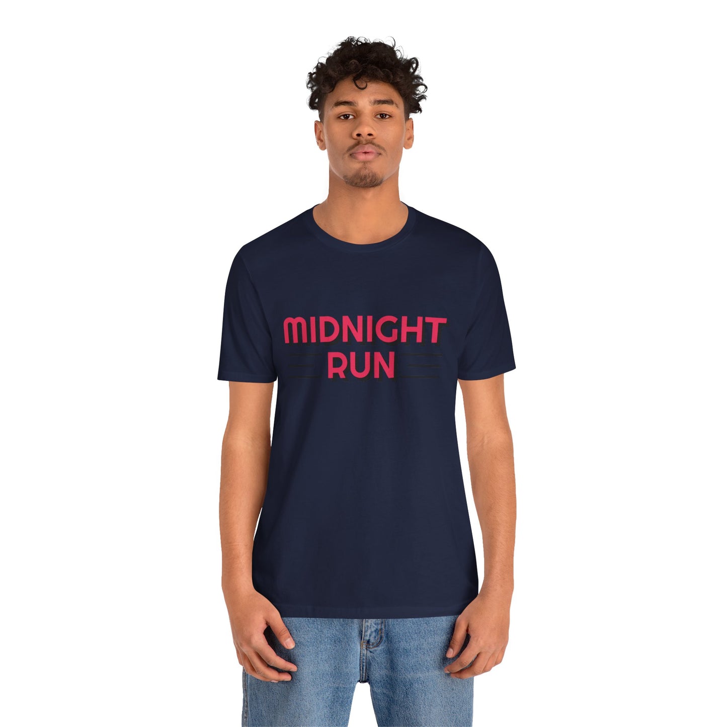 Midnight Run - Unisex Jersey Short Sleeve Tee by Track Legends