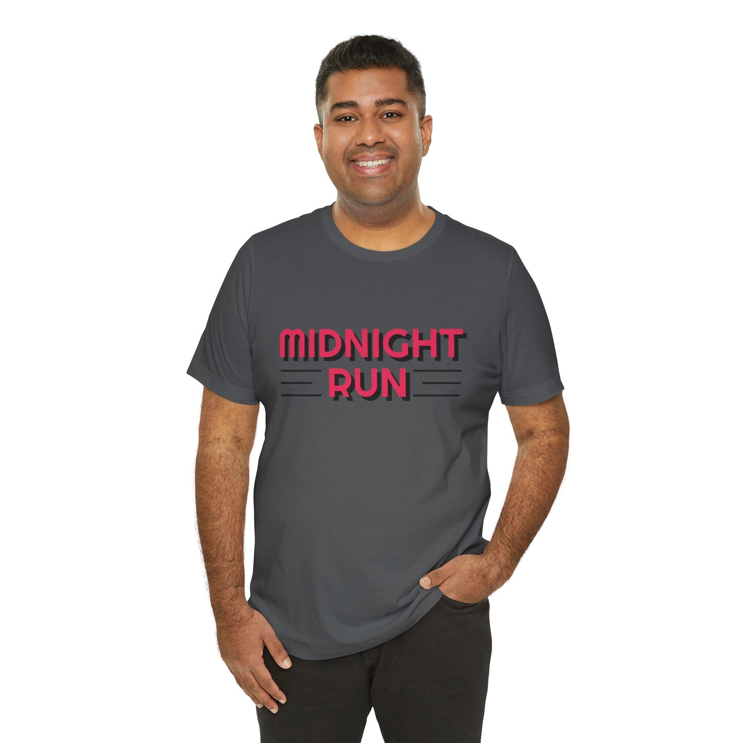 Midnight Run - Unisex Jersey Short Sleeve Tee by Track Legends