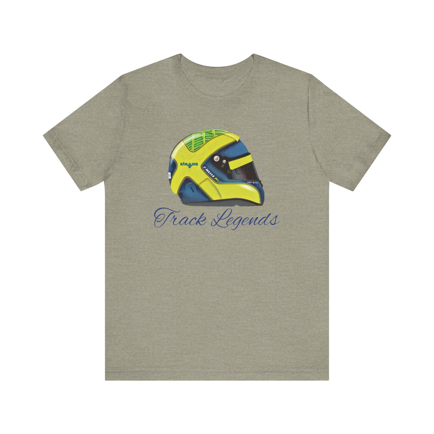 Massa Helmet Profile T-Shirt by Track Legends